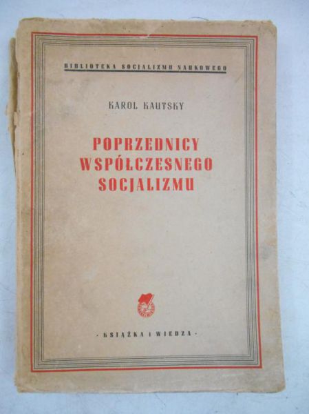 Poprzednicy współczesnego socjalizmu, 1949 r.