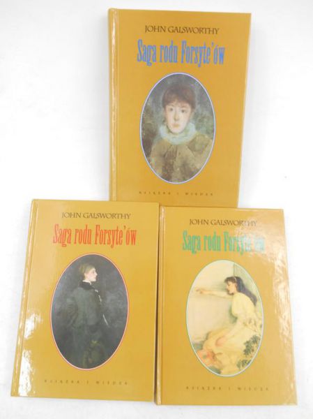 Galsworthy John - Saga rodu Forsyte'ów, tom I - III