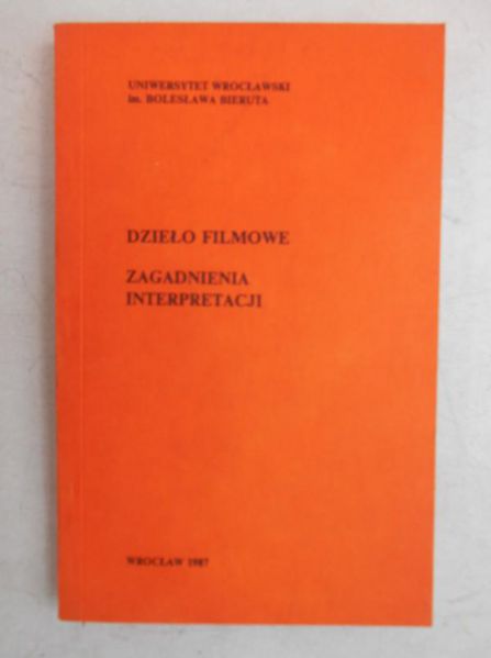 Dzieło filmowe - zagadnienia interpretacji