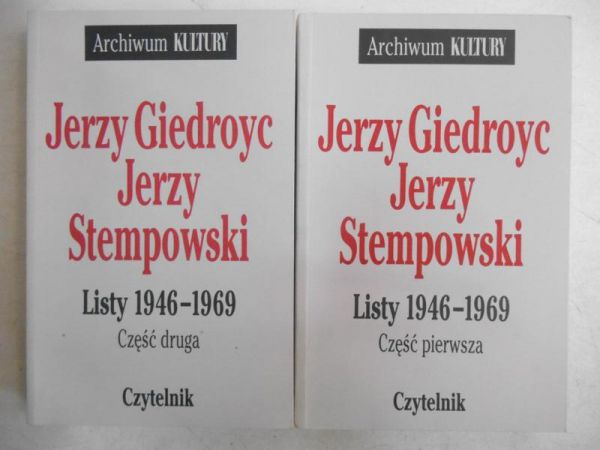 Listy 1949-1956, Część I-II