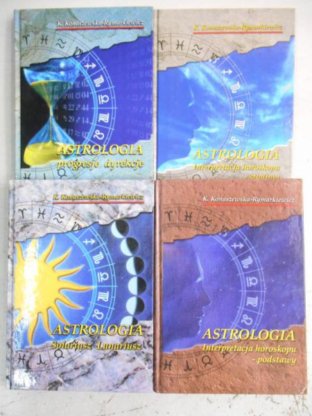 Konaszewska-Rymarkiewicz K. - Astrologia, 4 książki