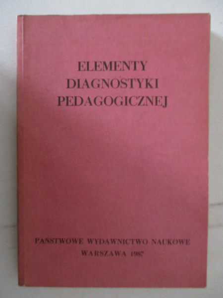 Elementy diagnostyki pedagogicznej