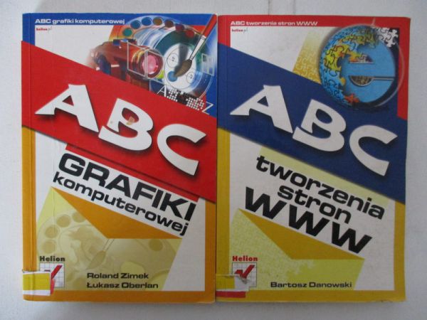 ABC grafiki komputerowej / ABC tworzenia stron WWW, 2 książki