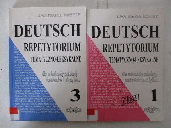 Deutsch repetytorium tematyczno- leksykalne, tom I i III