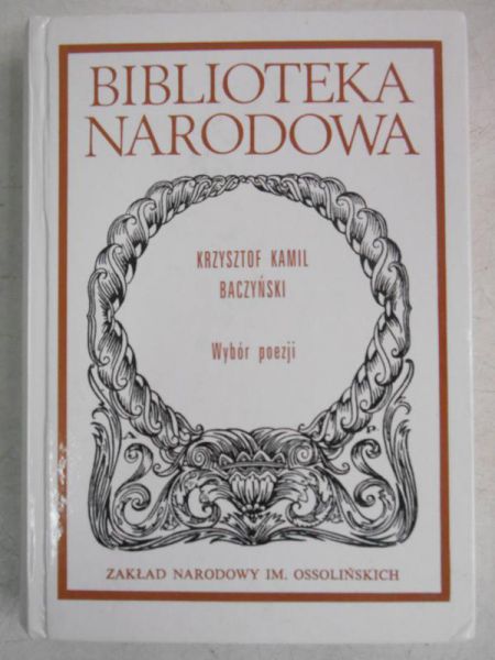 Wybór poezji, BN