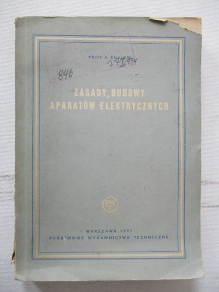 Zasady budowy aparatów elektrycznych