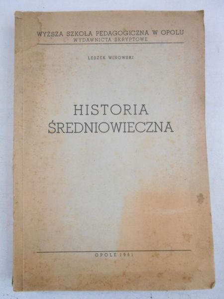 Historia średniowieczna