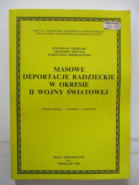 Masowe deportacje radzieckie w okresie II wojny światowej