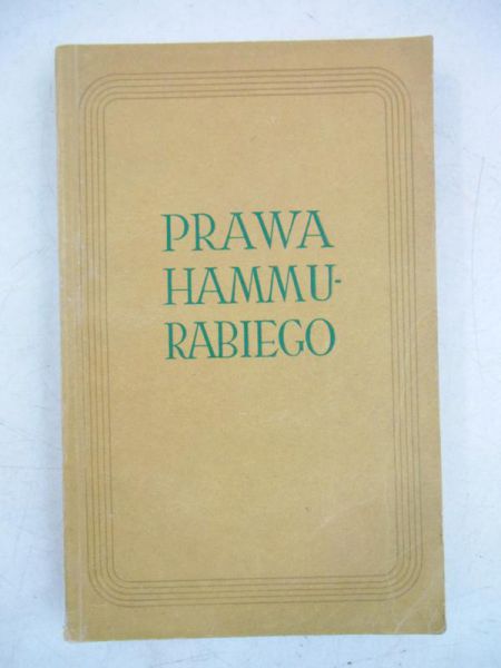 Prawa Hammurabiego