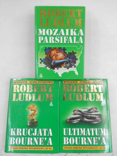 Ludlum Robert  - Ultimatum Bourne'a / Mozaika Parsifala / Krucjata Bourne'a