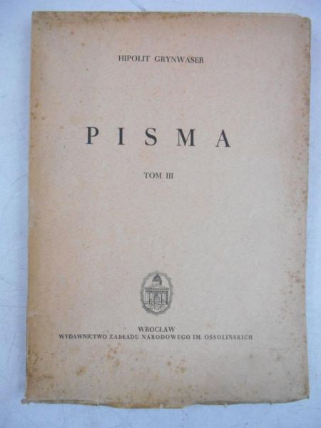 Pisma, tom III