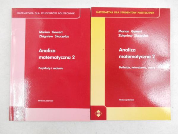 Analiza matematyczna 2, 2 książki