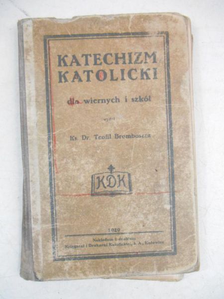 Katechizm katolicki, 1929 r.