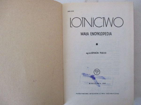 Lotnictwo, mała encyklopedia