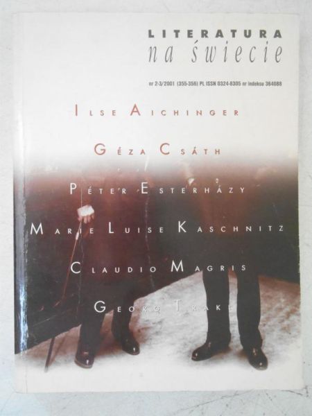 Literatura na świecie, nr 2-3/2001