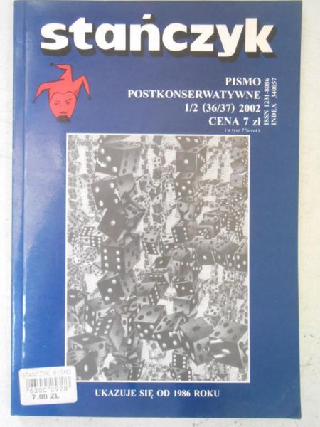 Gabiś Tomasz (red.) - Stańczyk 1/2 (36/37) 2002