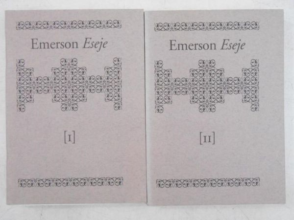 Emerson Ralph Waldo - Eseje, tom  I-II
