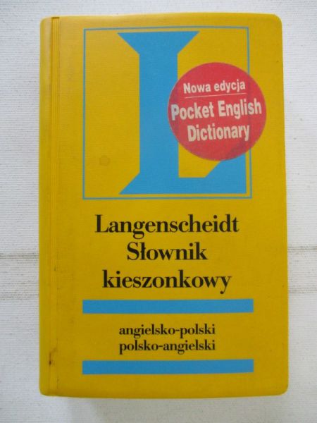 Grzebieniowski Tadeusz (opr.) - Słownik kieszonkowy polsko-angielski, angielsko-polski, Langenscheidt