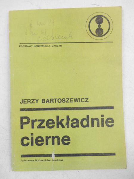 Bartoszewicz Jerzy - Przekładnie cierne