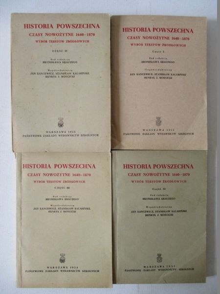 Krauze Bronisław (red.) - Historia powszechna, tom I-I