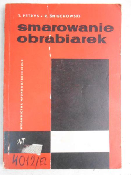 Smarowanie obrabiarek