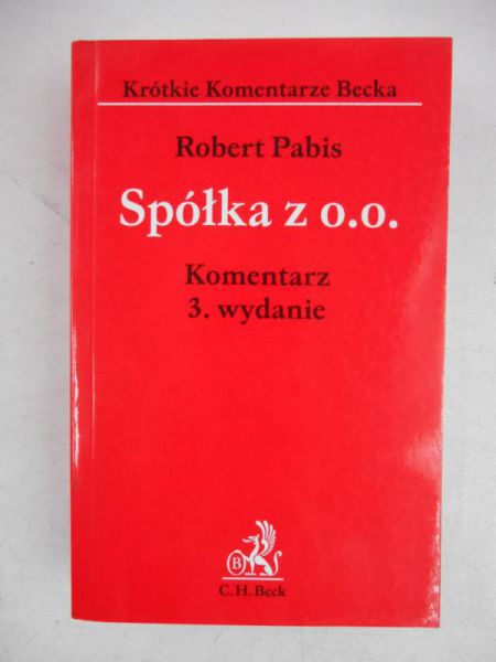 Spółka z o. o. Komentarz, 3. wydanie