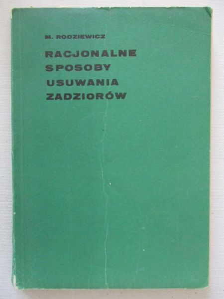 Racjonalne sposoby usuwania zadziorów
