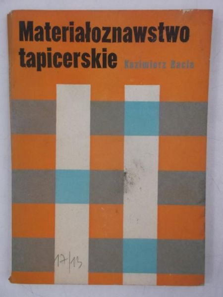 Materiałoznawstwo tapicerskie