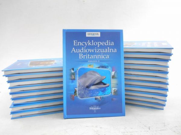 Encyklopedia Audiowizualna Britannica: 20 książek + DVD
