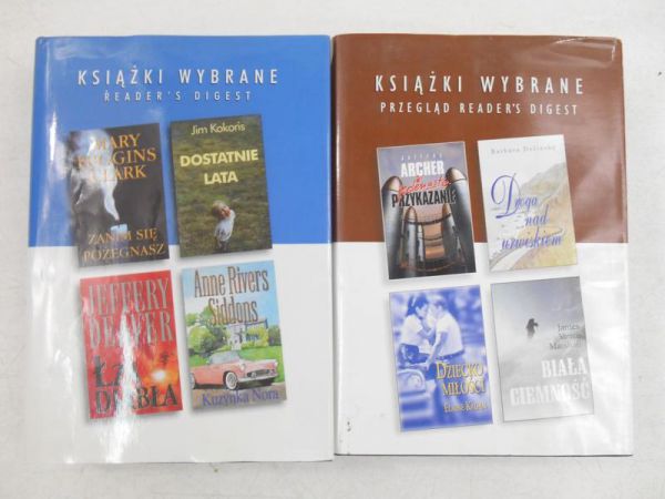 Książki wybrane Reader's Digest, 2 książki