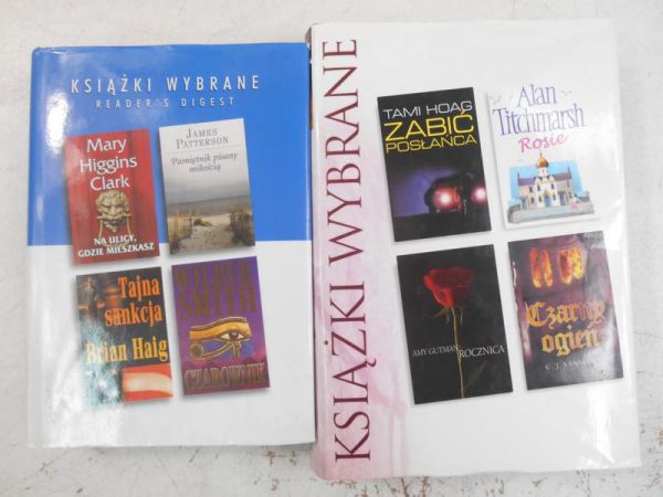 Książki wybrane Reader's Digest, 2 książki