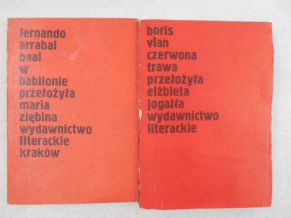 Arrabal Fernando / Vian Boris  - Baal w babilonie / Czerwona trawa