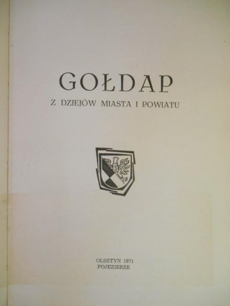 Gołdap. Z dziejów miasta i powiatu