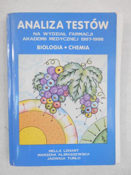 Analiza tekstów na wydział farmacji Akademii Medycznej 1997-1998