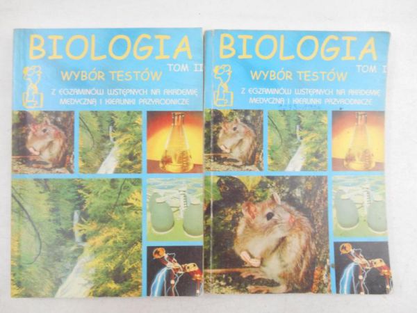 Biologia, wybór testów, Tom I-II