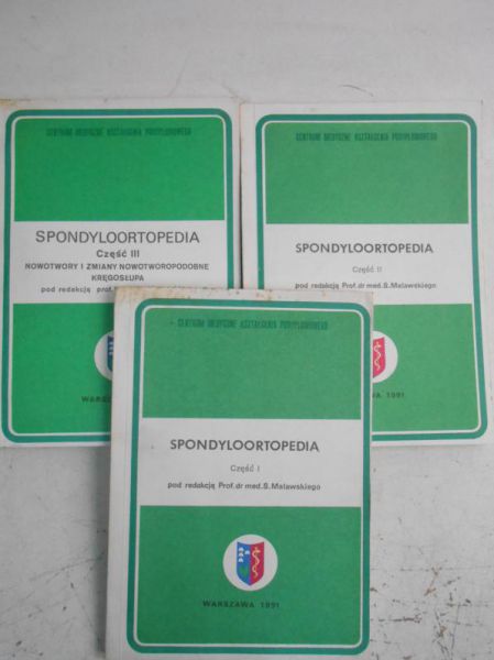 Spondyloortopedia, tom I-III