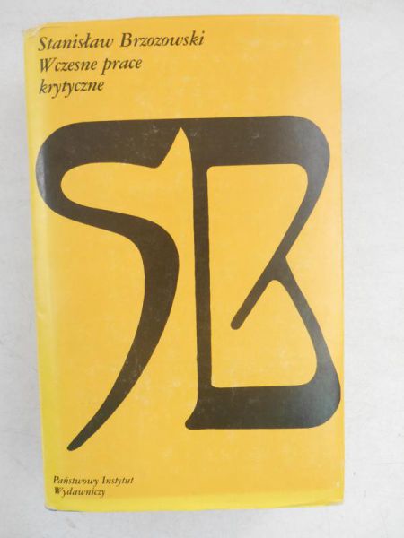 Wczesne prace krytyczne