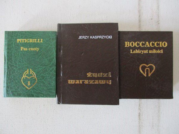Żydzi Warszawy  Labirynt miłości  Pas cnoty, miniatury