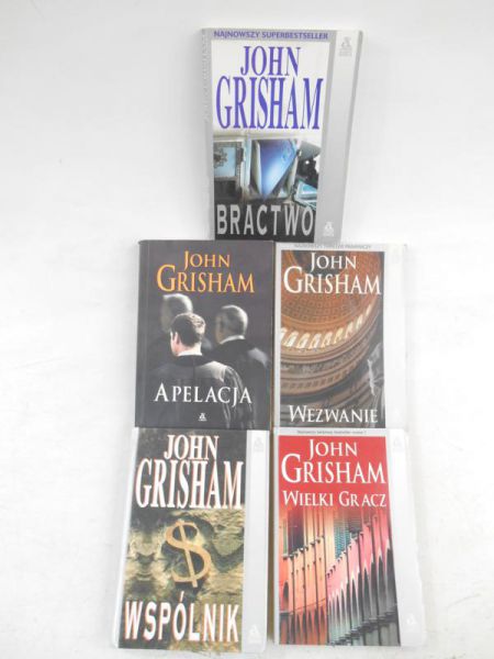 Grisham John - Kryminały, 5 książek