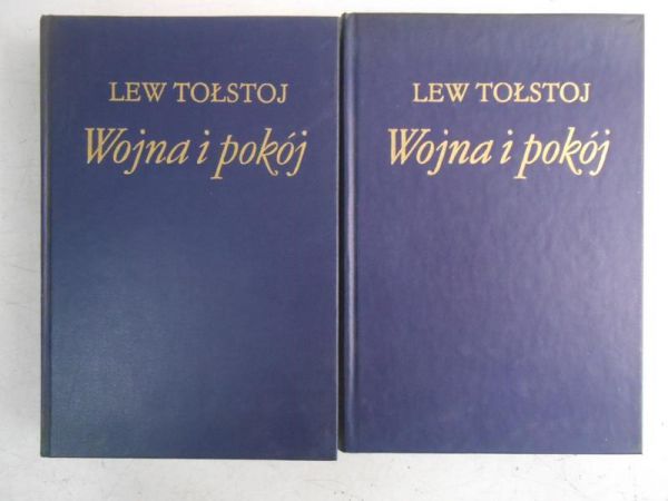 Wojna i pokój Tom I-IV, 2 książki