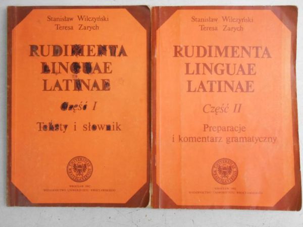 Rudimenta Linguae Latinae, Część I-II