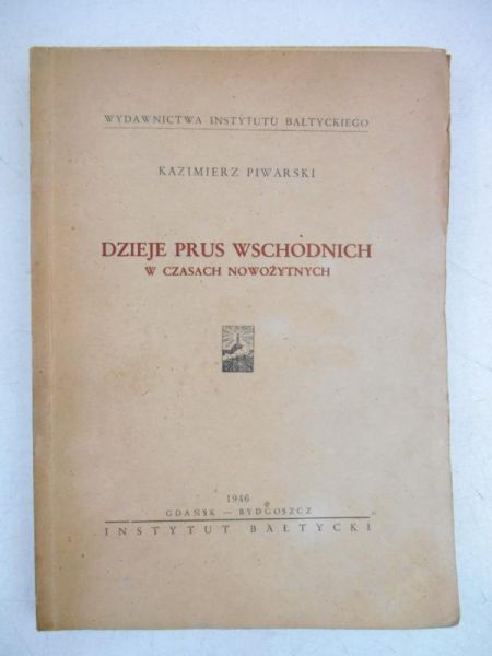 Dzieje Prus Wschodnich w czasach starożytnych, 1946 r.