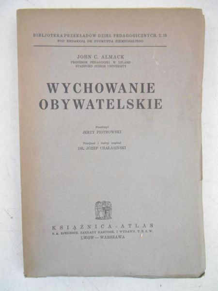 Wychowanie obywatelskie, 1935 r.