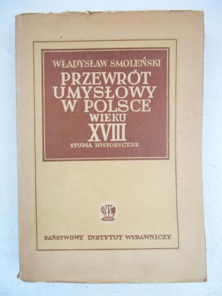 Przewrót umysłowy w Polsce wieku XVIII, 1949 r.