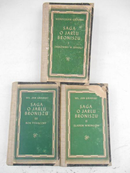 Saga o Jarlu Broniszu, 1946 r., Tom I-III