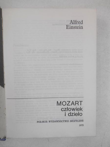 Mozart - człowiek i dzieło