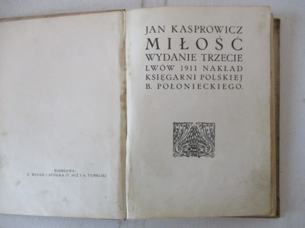 Miłość, 1911 r.