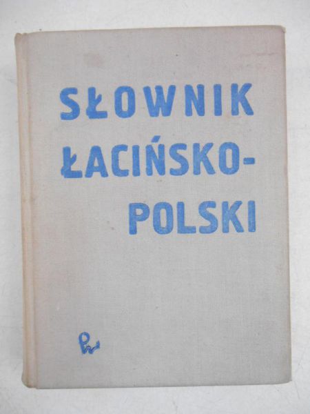 Słownik łacińsko-polski