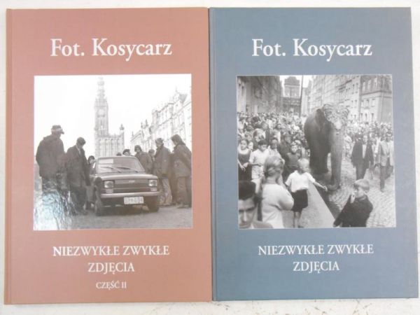 Niezwykłe zwykłe zdjęcia , tom I-II, autograf