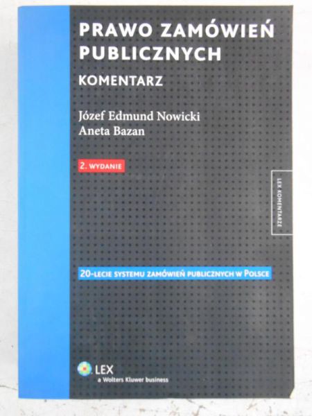 Prawo zamówień publicznych. Komentarz